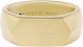 Fossil Inel masiv pentru bărbați placat cu aur JF04559710 62 mm