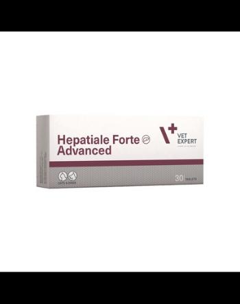 VETEXPERT Hepatiale Forte Advanced Supliment pentru sustinerea functiei hepatice adecvate 30 tablete pentru caini si pisici