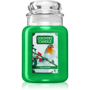 Country Candle Hollyberry lumânare parfumată 737 g