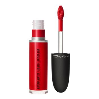 MAC Cosmetics Ruj cremos Retro Matte (Liquid Lip Colour) 5 ml Ruby Phew!