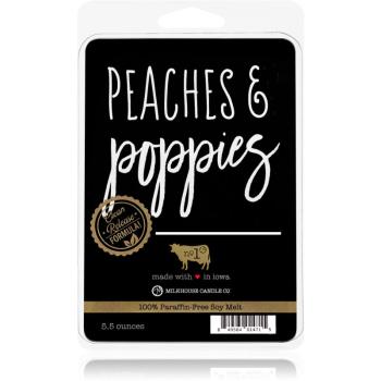 Milkhouse Candle Co. Farmhouse Peaches & Poppies ceară pentru aromatizator 155 g