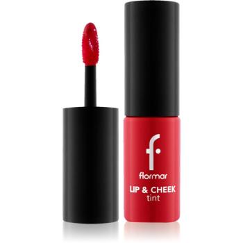 flormar Lip & Cheek Tint fard de obraz lichid buze si obraz culoare 001 Scarlet Ruby 6.7 ml