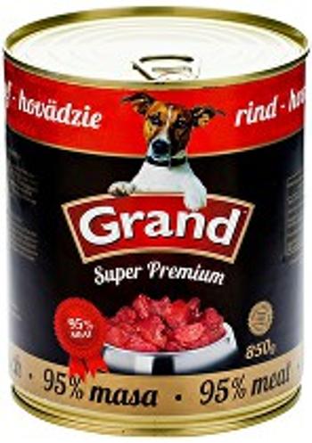 GRAND konz. Superpremium pes hovädzie 850g + Množstevná zľava