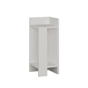 Măsuță de noptieră Elos Right White, alb