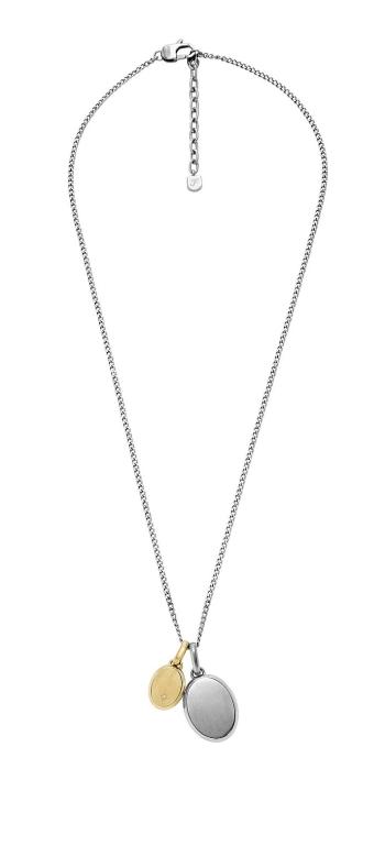 Fossil Colier bicolor pentru bărbați cu pandantive JF04850998