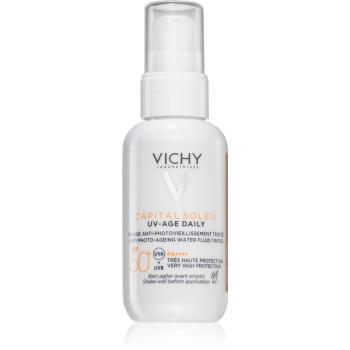 Vichy Capital Soleil fluid protector tonifiant pentru față SPF 50+ 40 ml