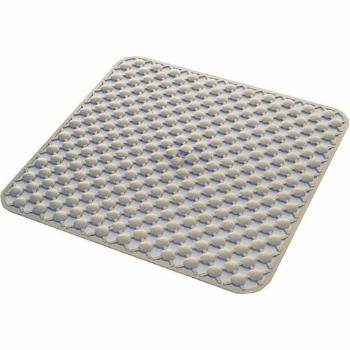GEDY 97535303 Covoraș de duș Geo cuanti-alunecare, 53 x 53 cm, bej, bej