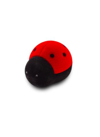 Beneto Exclusive Cutie cadou din piele întoarsăLadybird pentru noroc KDET3