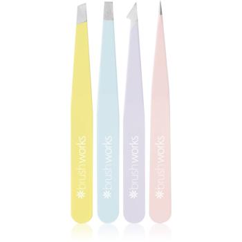 Brushworks Tweezer Set Mixed set pensete