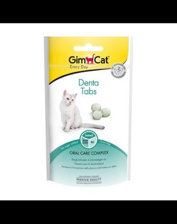 GIMCAT Every Day Tabs Denta 40 g recompensa pisici igiena orala