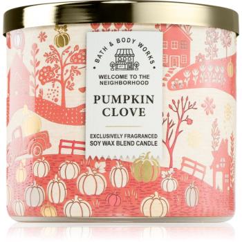 Bath & Body Works Pumpkin Clove lumânare parfumată 411 g