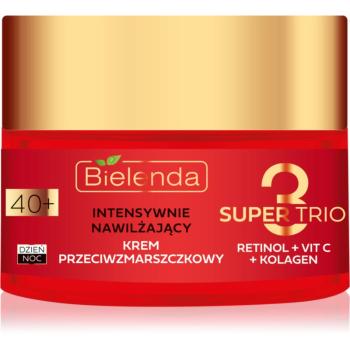 Bielenda Super Trio crema intens hidratanta antirid 40+ 50 ml