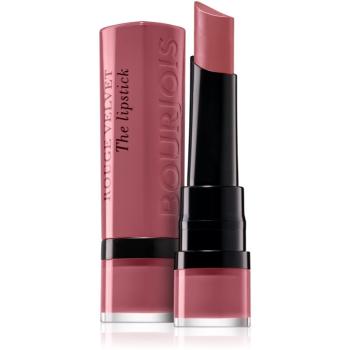 Bourjois Rouge Velvet The Lipstick ruj mat culoare 13 Nohalicious 2,4 g