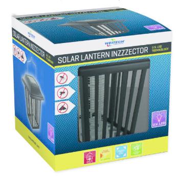 Weitech Solar-led szúnyog és légycsapda Lantern, kültéri használa...