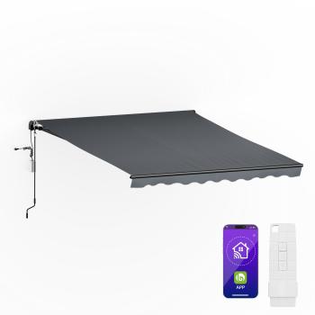 Blumfeldt Copertină CloudShade, Control Inteligent, Protecție UV, Montare pe Perete