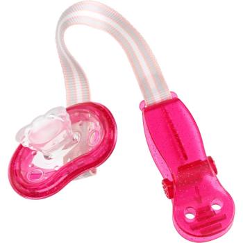 Curaprox Baby Dummy Holder clips pentru suzetă Pink 1 buc