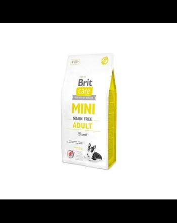 BRIT Care Grain Free Mini Adult Lamb Hrana uscata pentru caini adulti de talie mica si foarte mica, cu miel 2 kg