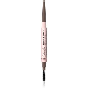 Eveline Cosmetics Brow & Go! creion pentru sprâncene rezistent la apă perie 2 in 1 culoare Taupe 4 g