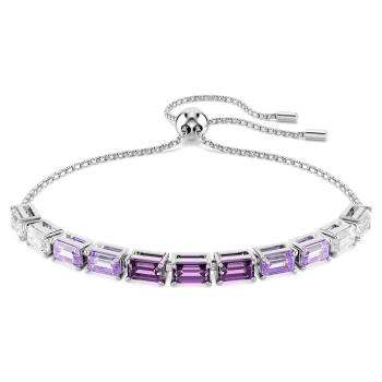 Swarovski Brățară tip tenis cu zirconii mov Tennis Matrix 5707199