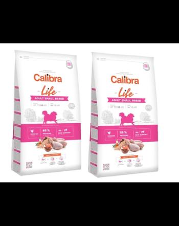 CALIBRA Dog Life Adult Small Breed Chicken hrana uscata superpremium pentru caini adulti talie mica 12 kg (2 x 6 kg)
