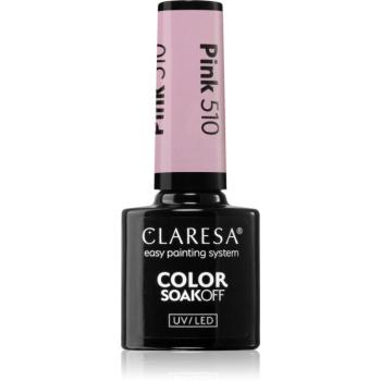 Claresa SoakOff UV/LED Color Fun Fair lac de unghii sub forma de gel culoare 510 5 g