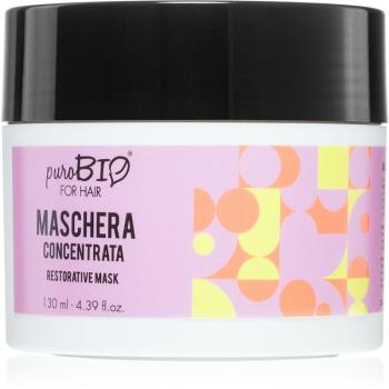 puroBIO Cosmetics Restorative Mask masca de par regeneratoare 130 ml