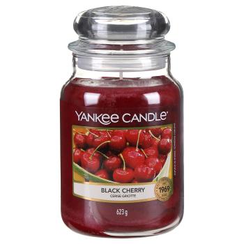 Yankee Candle Lumânare aromatică mare Black Cherry 623 g