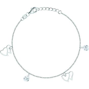 La Petite Story Brățară pentru femei din argint cu pandantive Silver LPS05AWV57