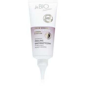 beBIO Grow Strong peeling enzimatic pentru par si scalp 100 ml