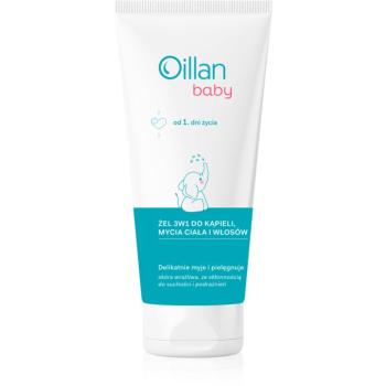 Oillan Baby Gentle Body Wash gel si sampon pentru bebelusi 3 in 1 200 ml