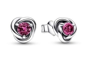 Pandora Cercei din argint cu zirconi roz 292334C05