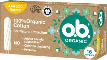 Tampon O.B. Organic Normal 16