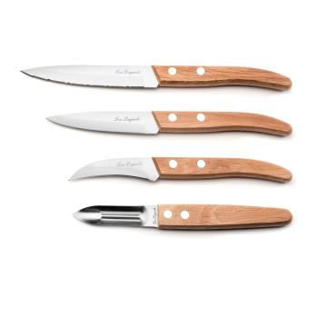 Amefa Sada nožov so škrabkou LOU LAGUIOLE 4ks