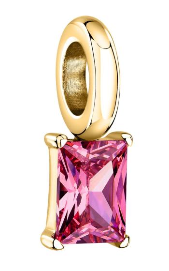 Morellato Pandantiv placat cu aur cu zircon roz Drops SCZ1290