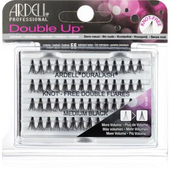 Ardell Double Up pachet cu gene fără noduri autoadezive mărime Medium Black