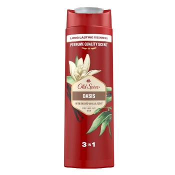 Old Spice Gel de duș pentru bărbați Oasis (Body-Hair-Face Wash) 400 ml