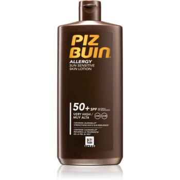 Piz Buin Allergy lotiune de plaja pentru pielea sensibila SPF 50+ 400 ml