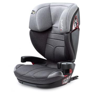 Babify Voyager Fix, scaun auto pentru copii, 3-12 ani, sistem de ancorare ISOFIX, R44/04, clasa II, III