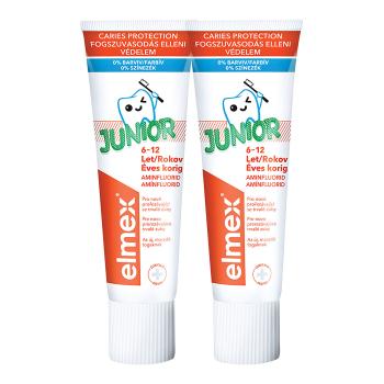 Elmex Pastă de dinți pentru copii Junior Duopack 2x 75 ml