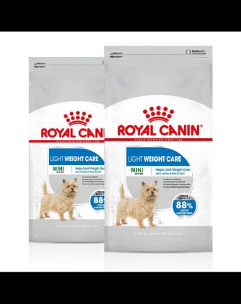 ROYAL CANIN CCN Mini Light Weight Care hrană uscată pentru câini adulți, rase mici cu tendință de supraponderabilitate16 kg (2 x 8 kg)