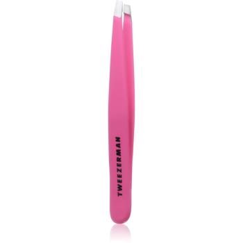 Tweezerman Studio Collection pensete cu varfurile tesite Pink 1 buc