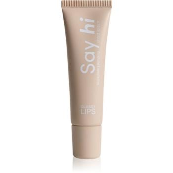 Say Hi Glassy Lips balsam de buze colorat cu peptide culoare Coral 10 ml