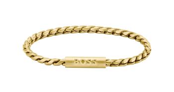 Hugo Boss Brățară fashion placată cu aur pentru bărbați Doran 1580696