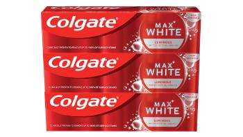 Colgate Pastă de dinți pentru albire Max White Luminous 3 x 75 ml