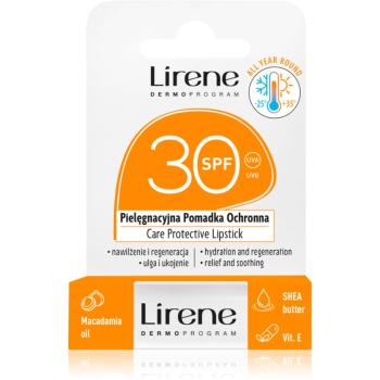 Lirene Care Protective Lipstick balsam de buze protector cu efect de hidratare SPF 30 4.6 g