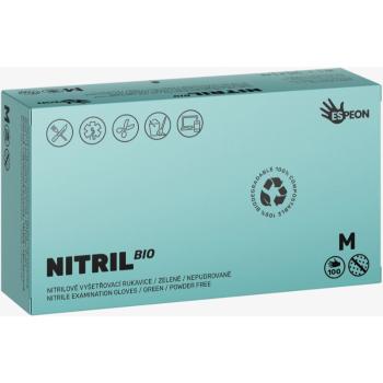 Espeon Nitril BIO Green mănuși din nitril, fără pudră mărime M 2x50 buc