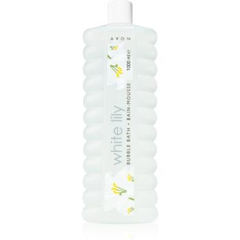 Avon Bubble Bath White Lily spuma de baie 1000 ml