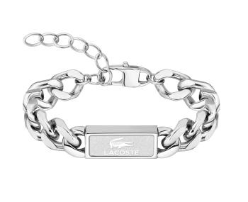Lacoste Brățară distinctivă din oțel pentru bărbați Backhand 2040439