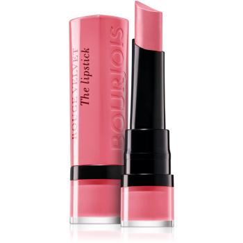 Bourjois Rouge Velvet The Lipstick ruj mat culoare 03 Hyppink Chic 2,4 g