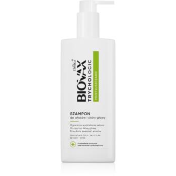 Biovax Trychologic Greasy Hair sampon pentru normalizare pentru par si scalp gras 200 ml